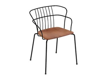 FLINT 535-A - Garden chair with armrests by Et al. - view 2